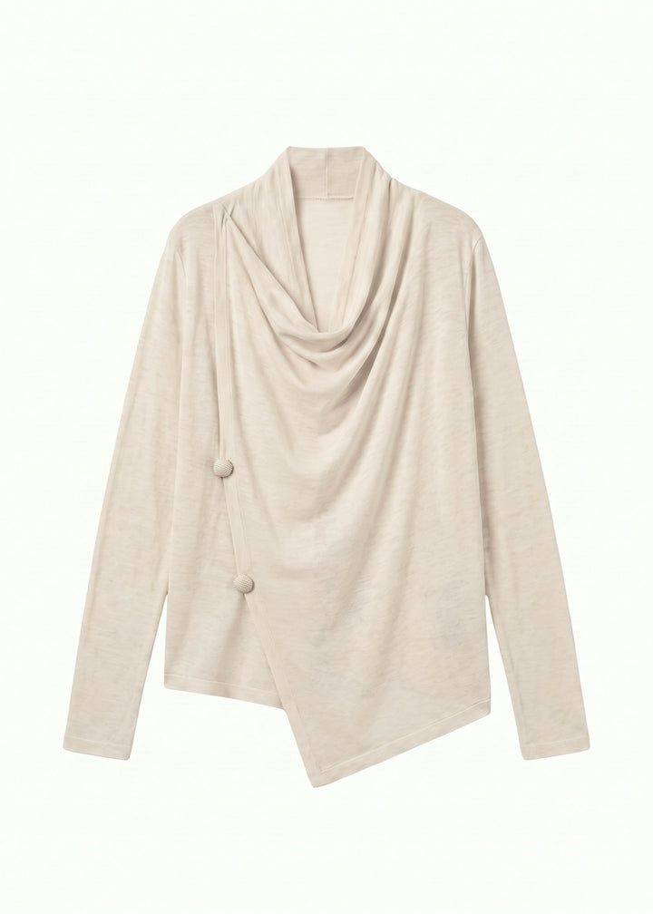 Knit Cardigan in Cotton Cashmere