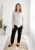 Knit Cardigan in Cotton Cashmere