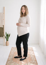 Knit Cardigan in Cotton Cashmere