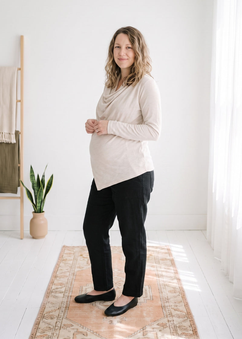 Knit Cardigan in Cotton Cashmere