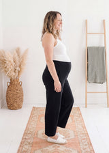 Knit Sweater Pant in Cotton Viscose