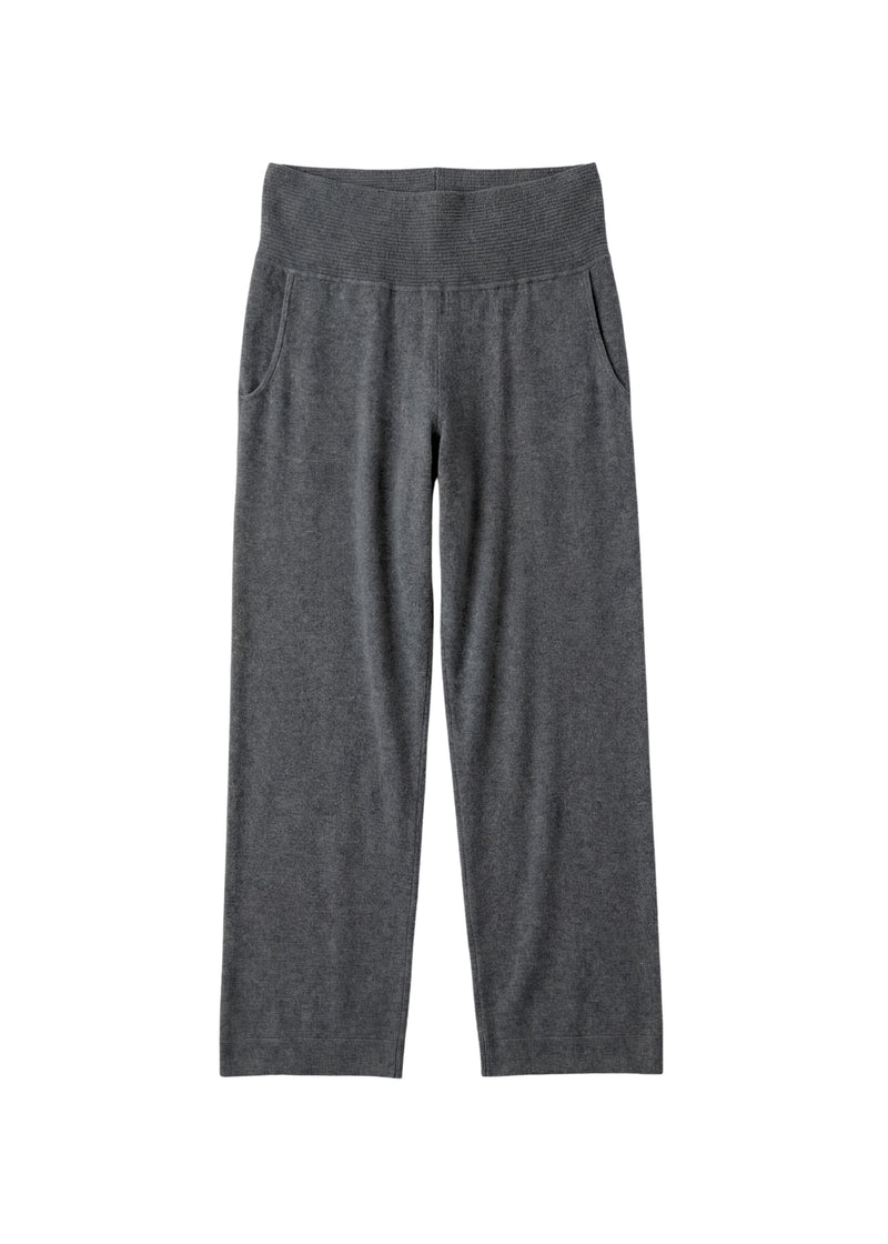 Knit Sweater Pant in Cotton Viscose