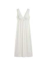 Lace Trim Nursing Slip Dress