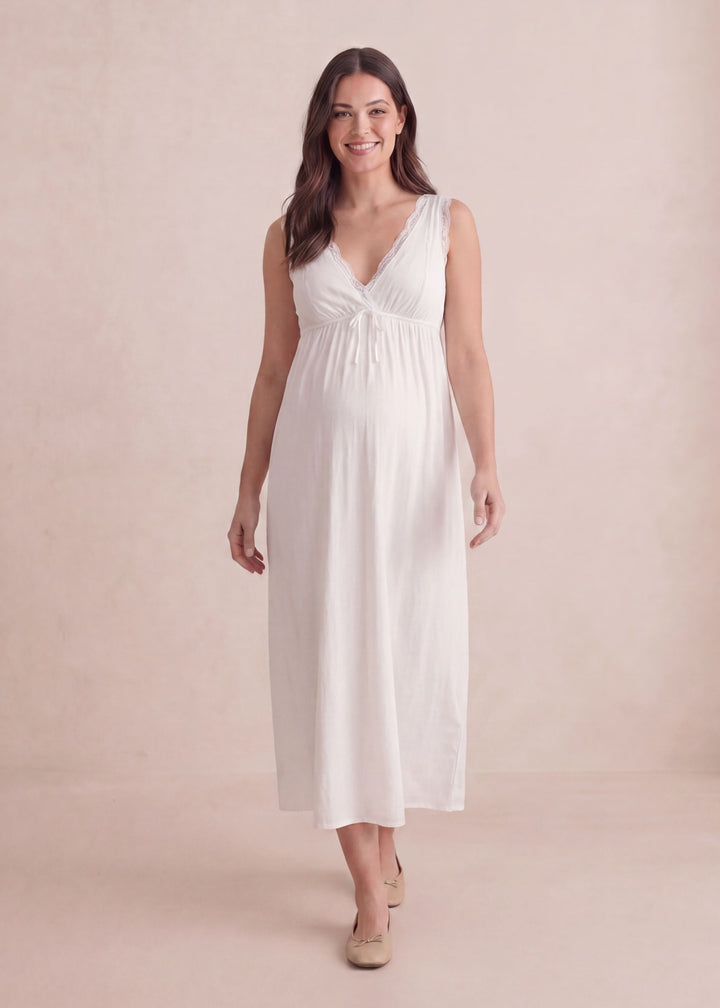 Lace Trim Slip Dress