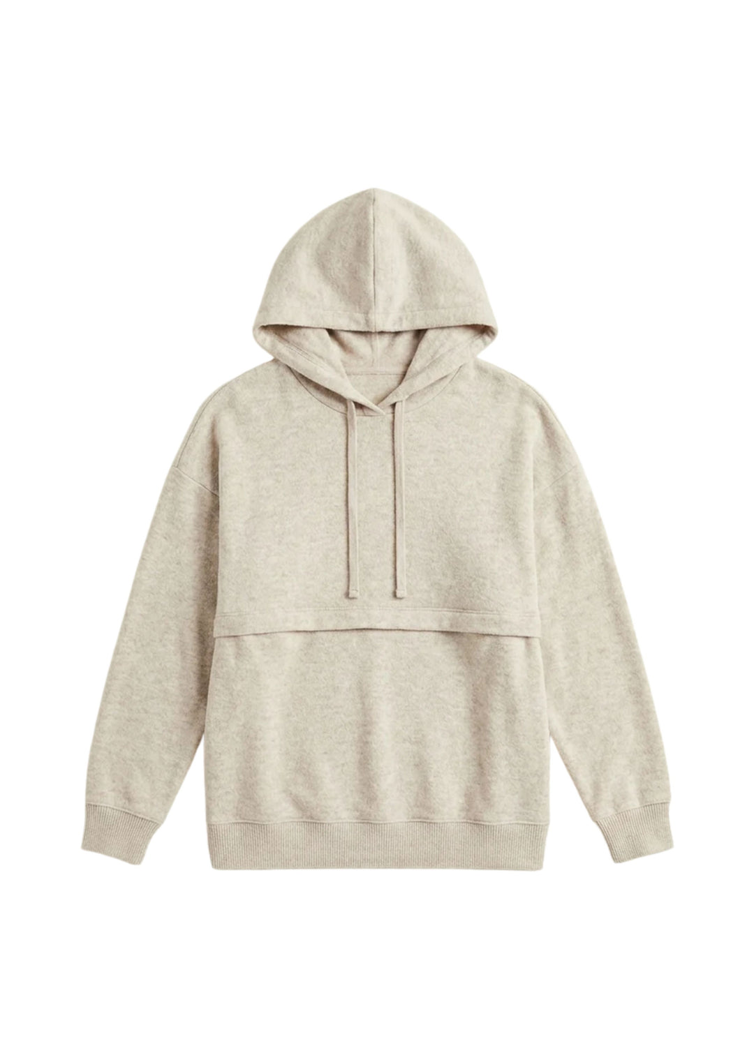 Lift-Up Nursing Hoodie in Cotton