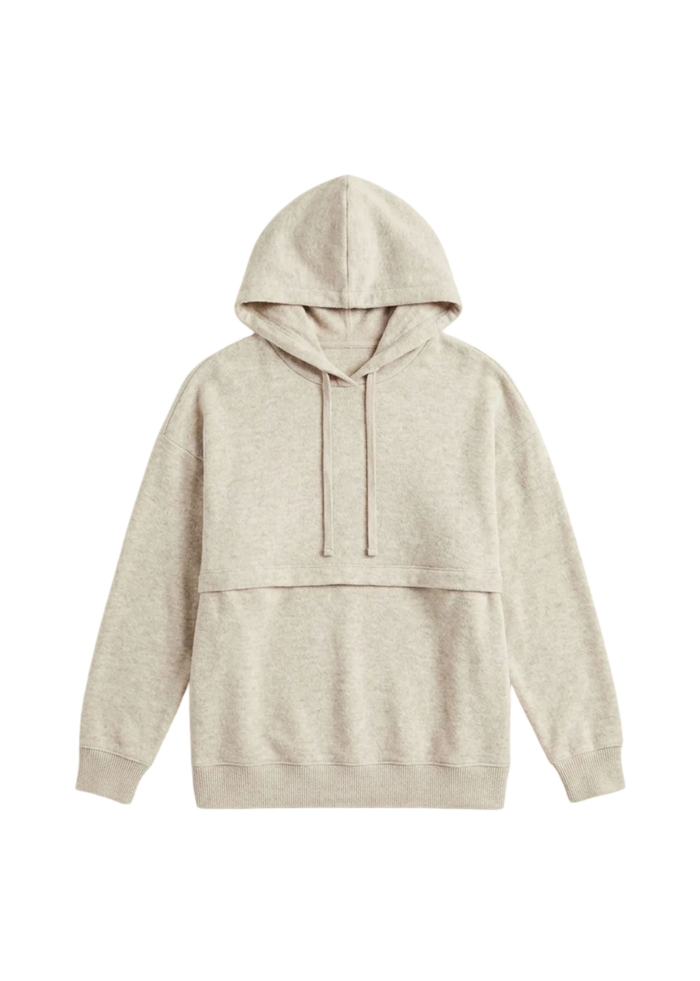Lift-Up Nursing Hoodie in Cotton