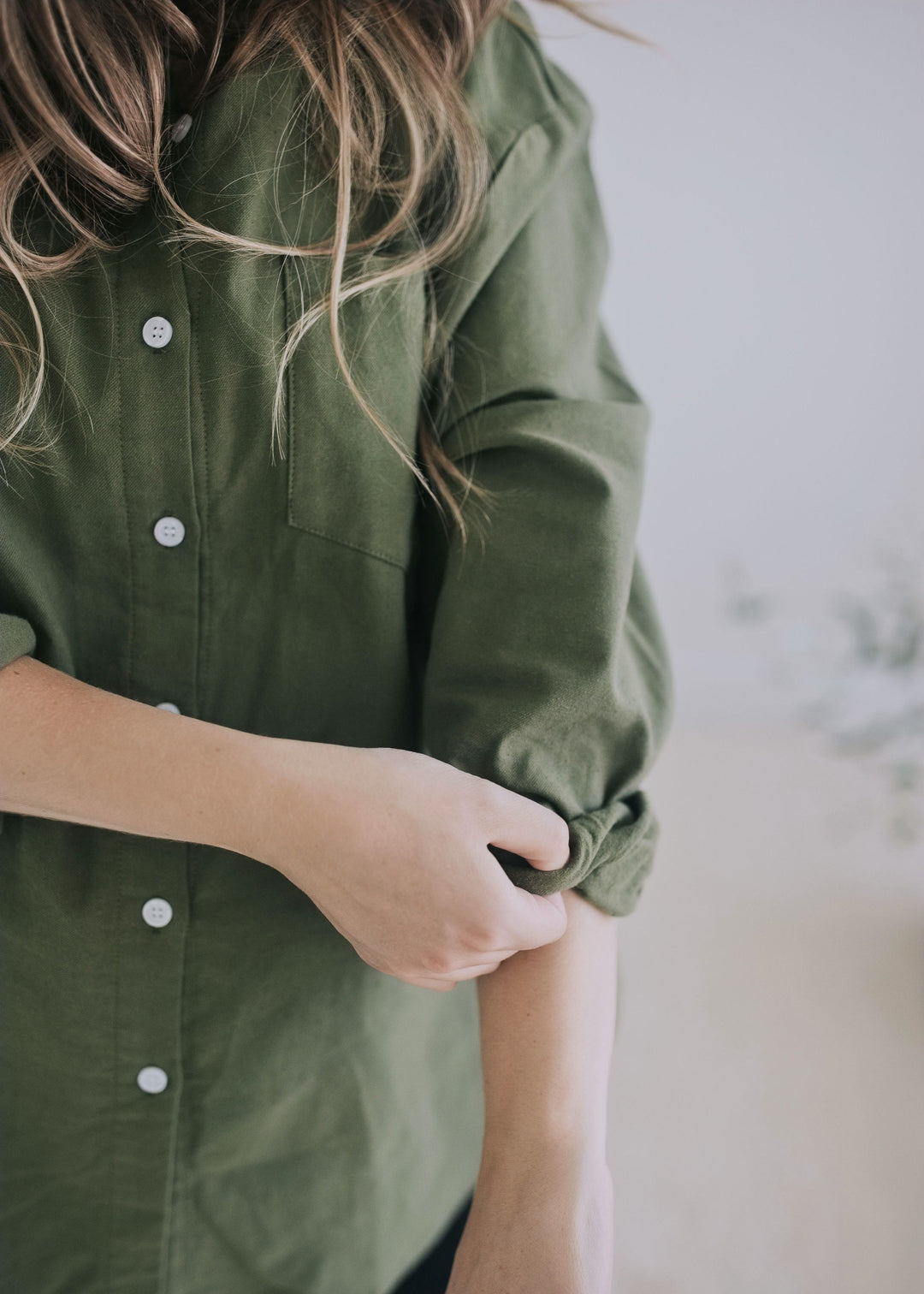 Long Sleeve Sunroom Shirt In Cotton