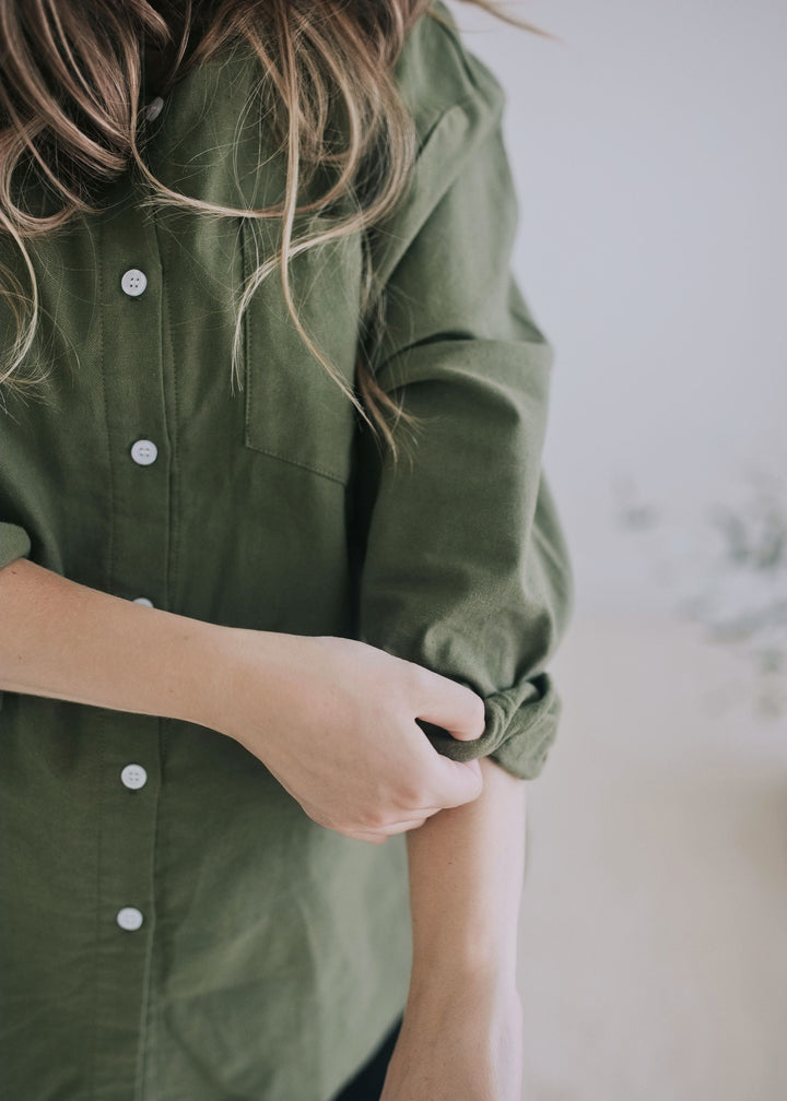 Long Sleeve Sunroom Shirt In Cotton