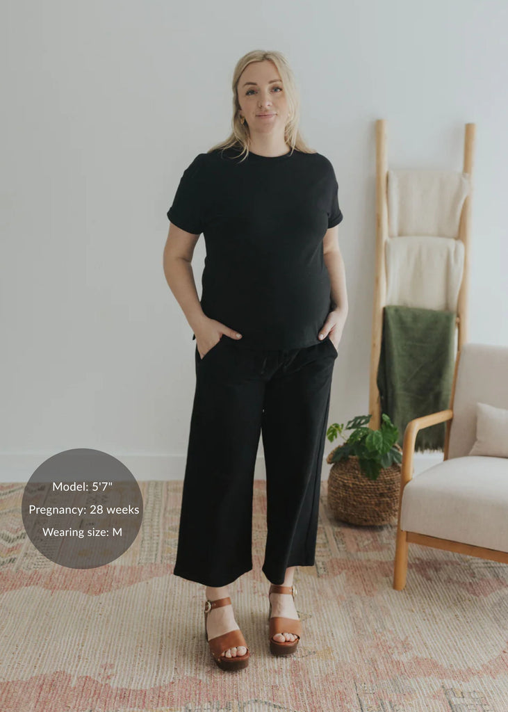 Lounge Pants + Top in Cotton Fleece – EMME