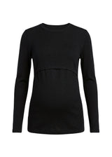 Nursing Long Sleeve Top in Merino Wool