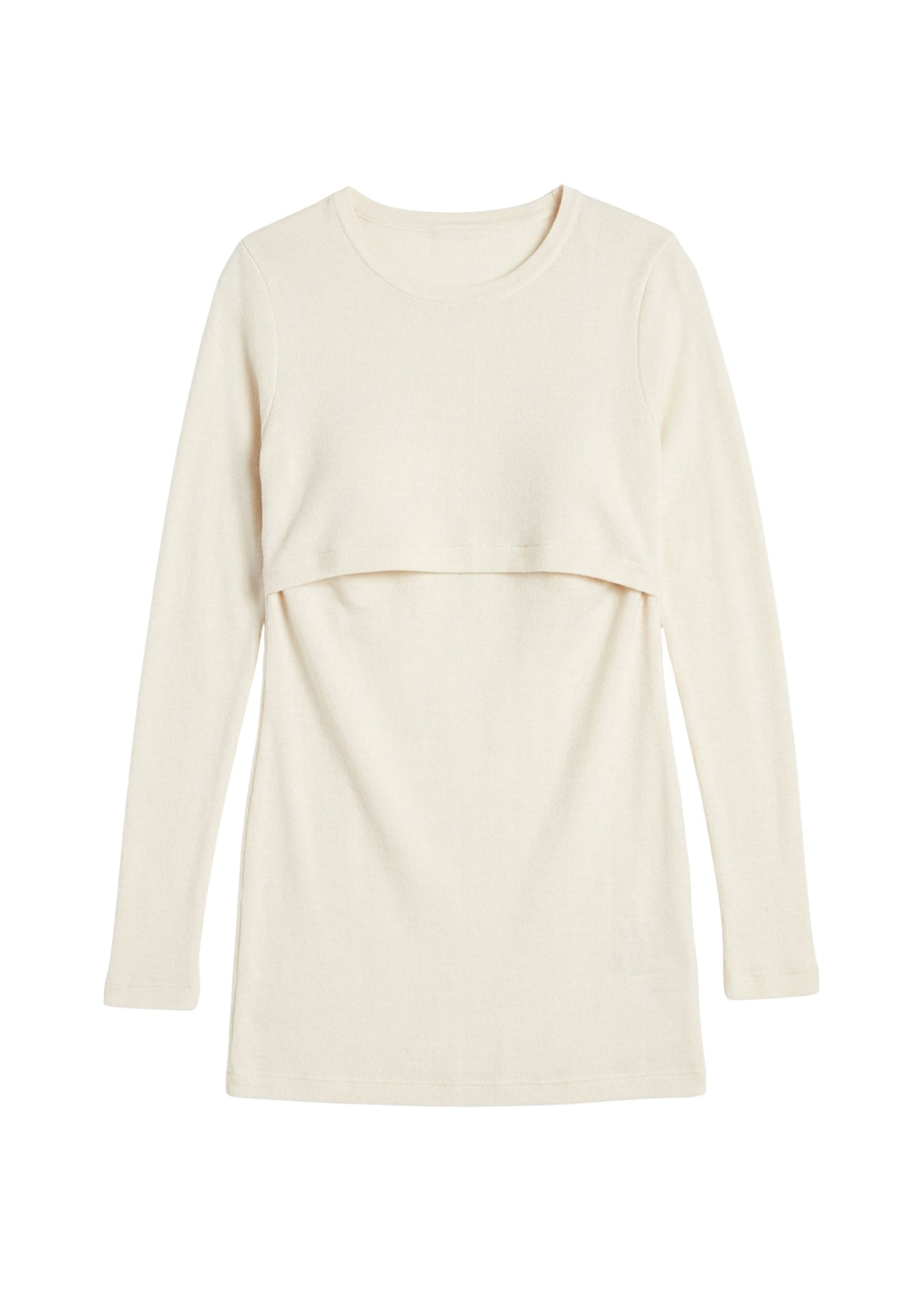 Nursing Long Sleeve Top in Merino Wool