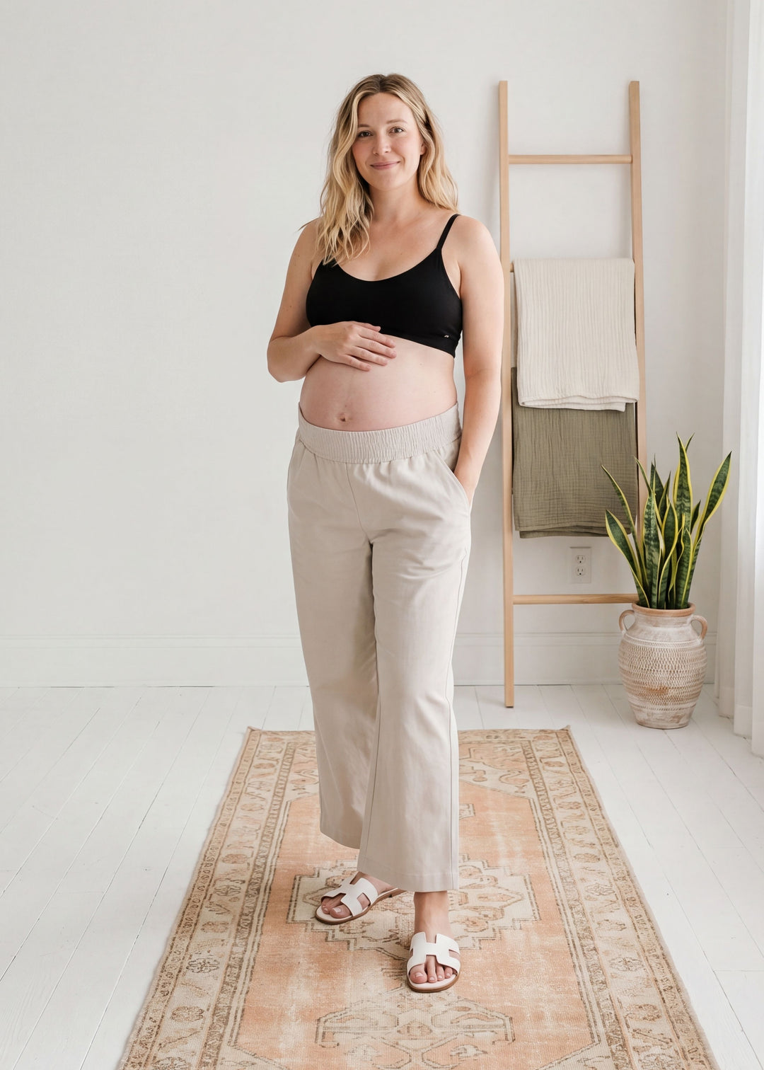 Merino Wool Seamless Nursing Bralette