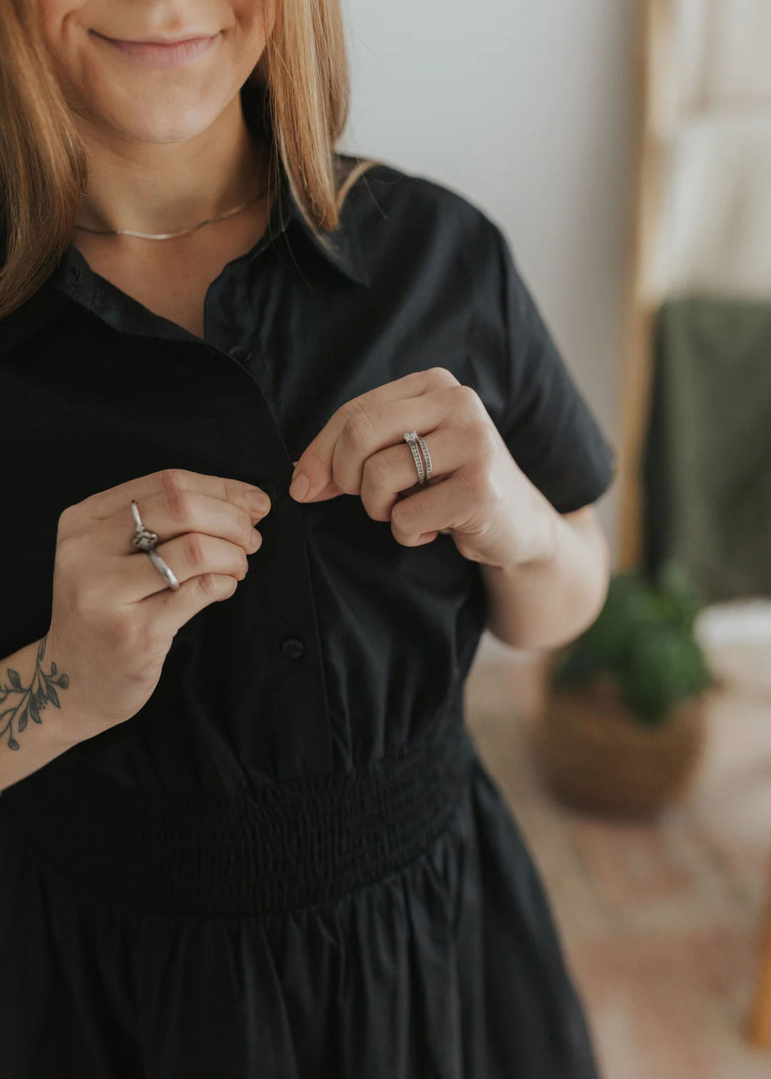 Modern Utility Shirt Dress