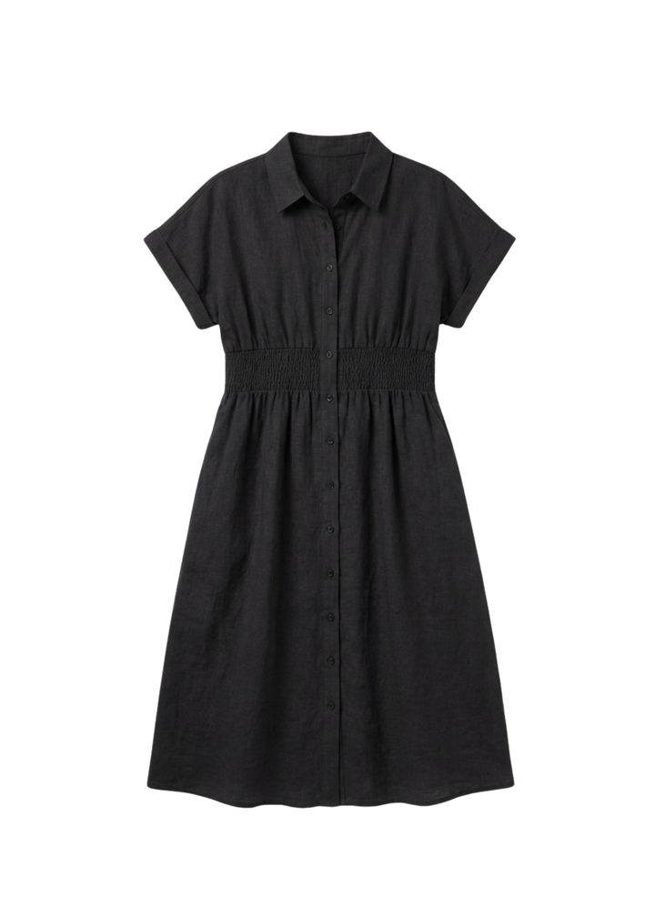 Modern Utility Shirt Dress