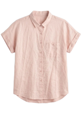 Nora Camp Shirt in Sandwashed Linen
