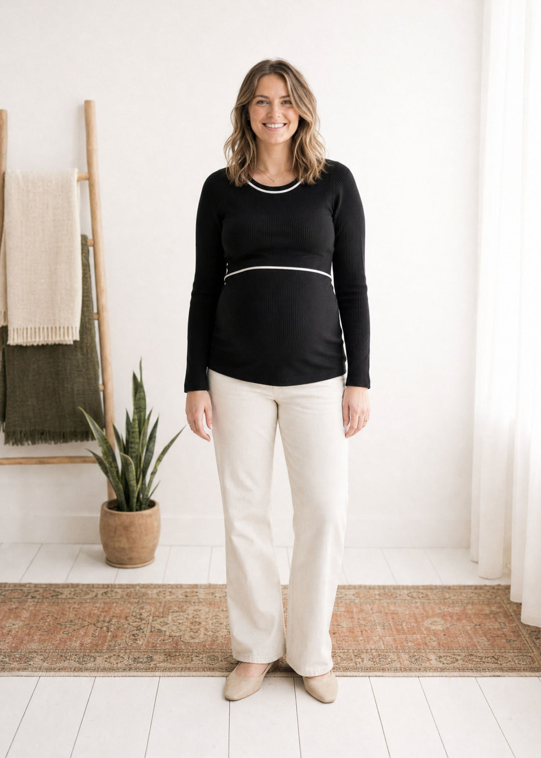 Long Sleeve Nursing Top