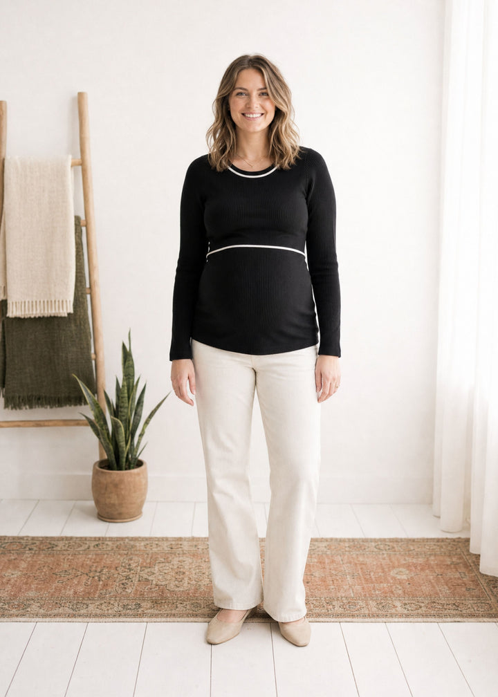 Long Sleeve Nursing Top