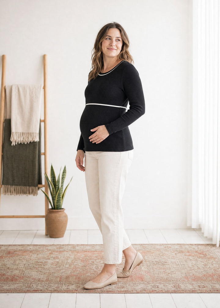 Long Sleeve Nursing Top