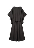 Nursing Poncho Dress