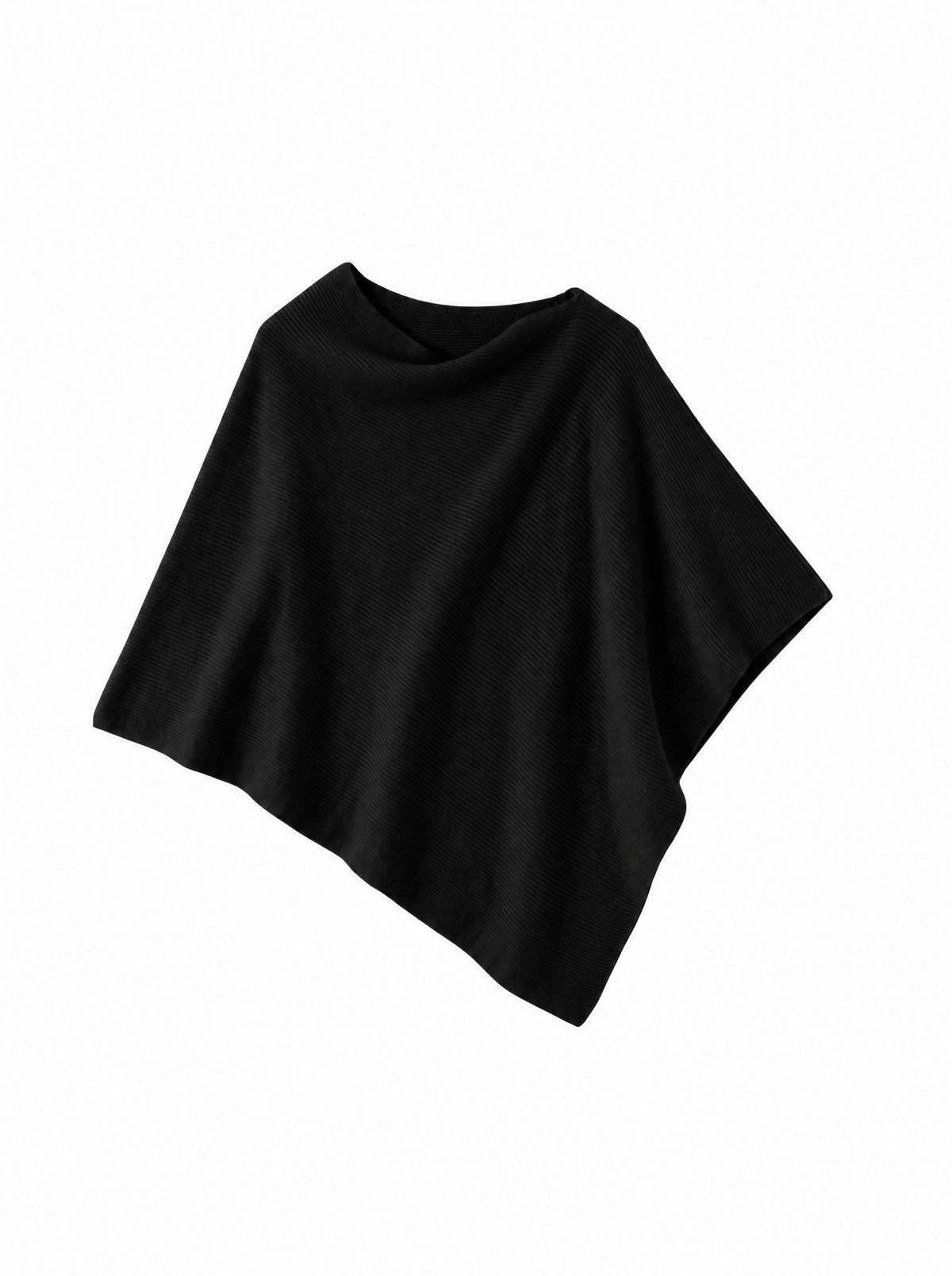 Nursing Cover in Cotton Cashmere - Black