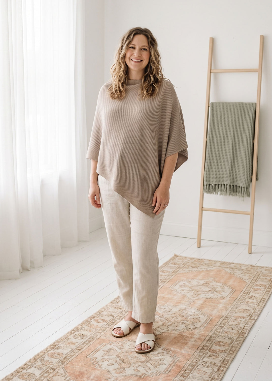 Nursing Cover in Cotton/Cashmere