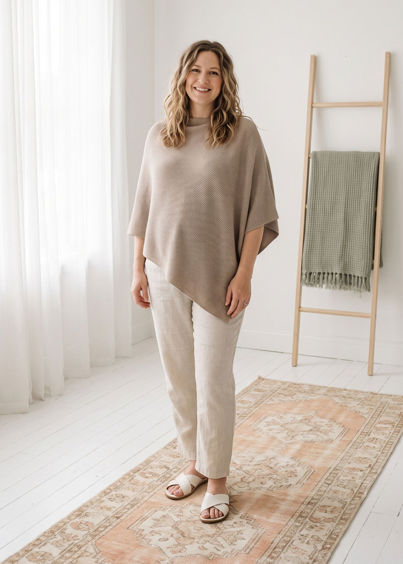 Nursing Cover in Cotton/Cashmere