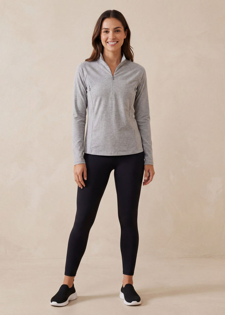 Nursing Quarter-Zip Pullover