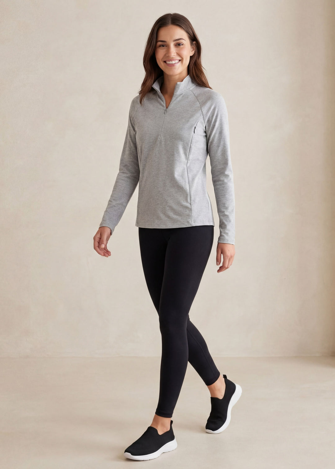 Nursing Quarter-Zip Pullover