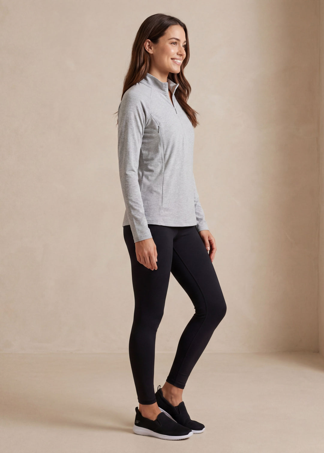 Nursing Quarter-Zip Pullover