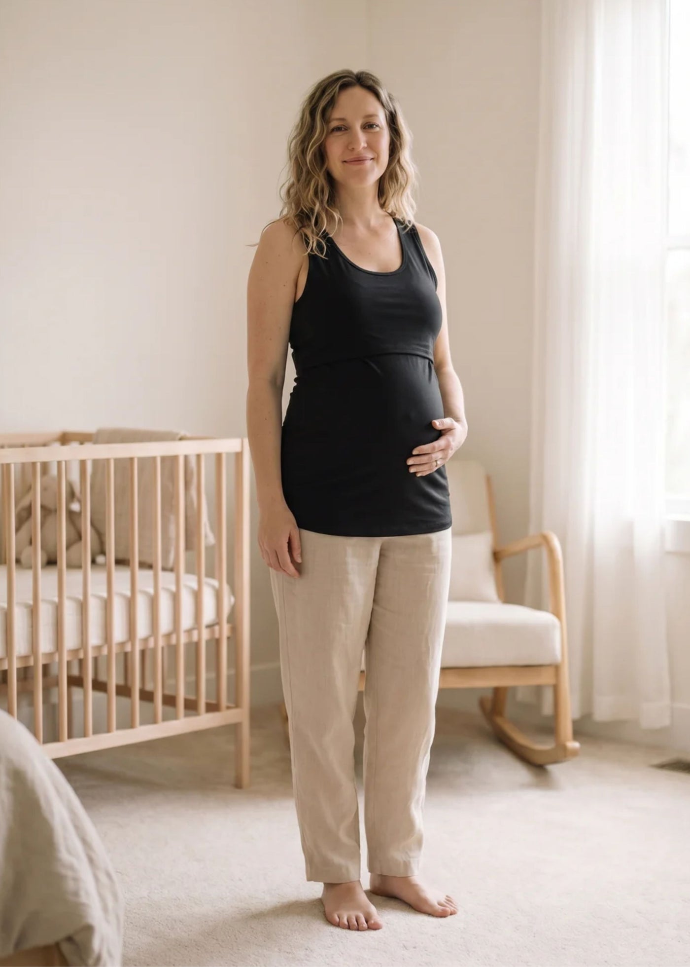 Nursing Tank in Cotton