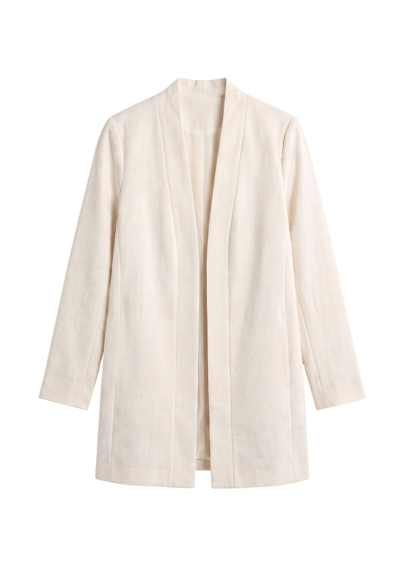 Open Front Longline Cardigan
