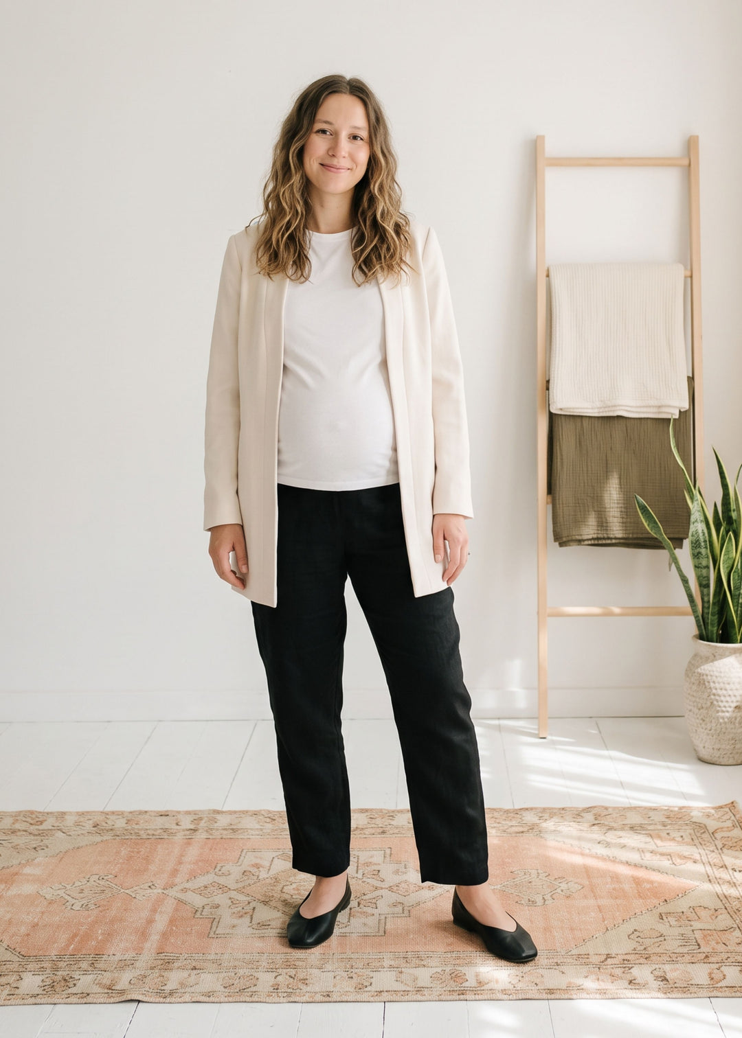Open Front Longline Cardigan
