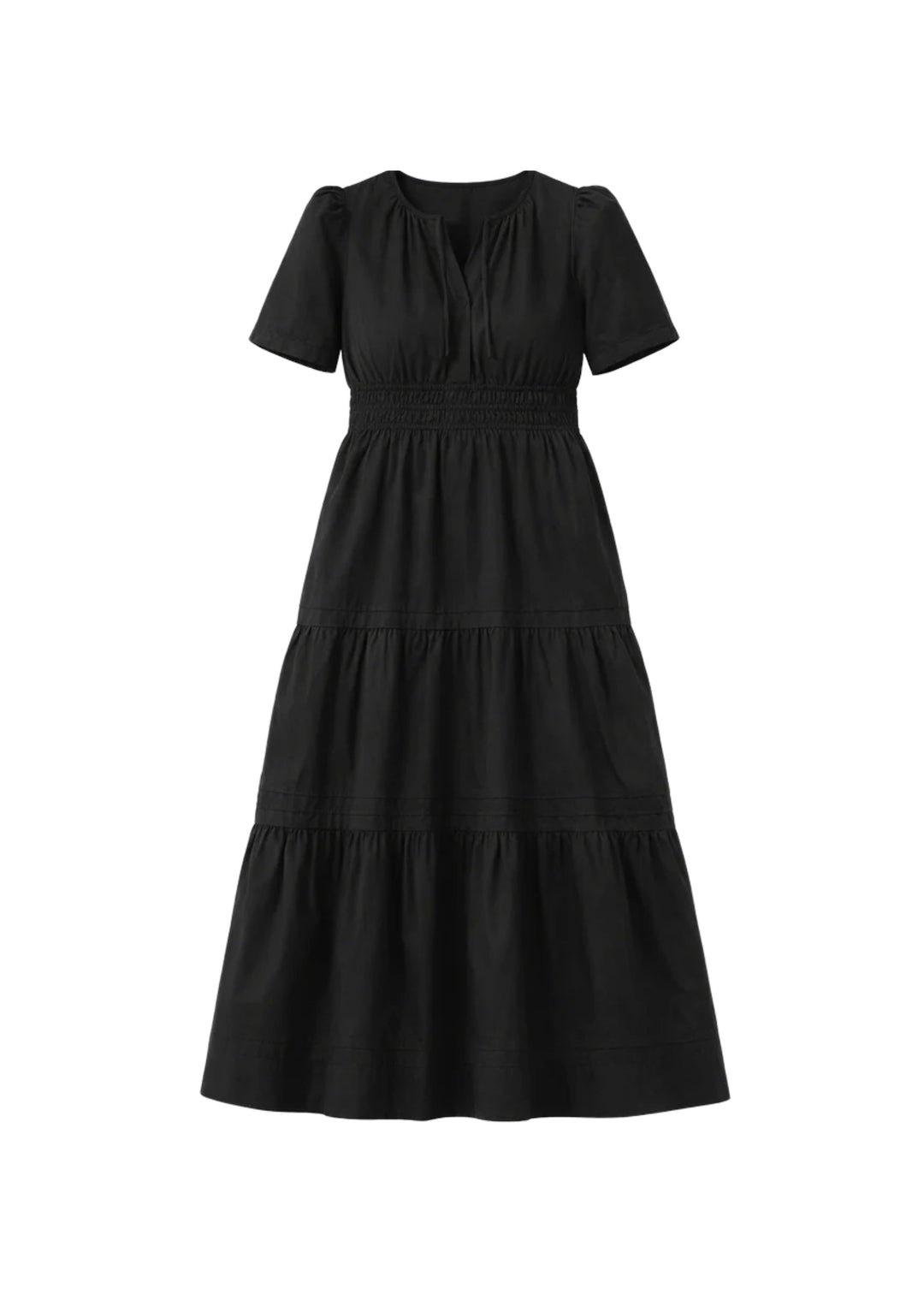Organic Cotton Poplin Maternity Maxi Dress