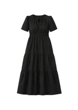 Organic Cotton Poplin Maternity Maxi Dress