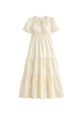 Organic Cotton Poplin Maternity Maxi Dress