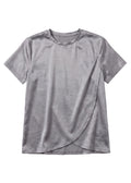 Overlap Nursing Top in Cotton Sateen
