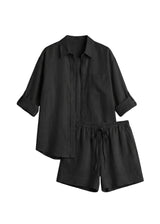 Oversized Everyday Linen Co-ord