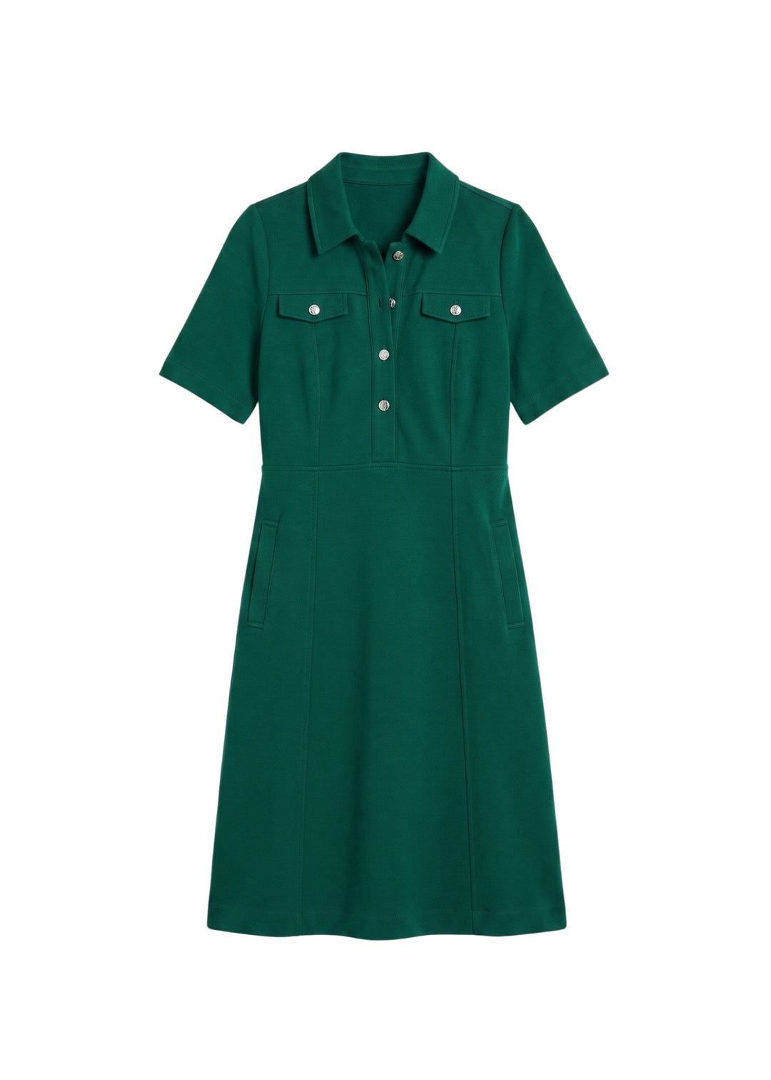 Ponte Shirt Dress