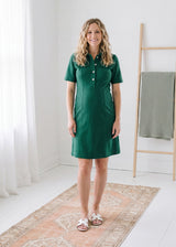 Ponte Shirt Dress