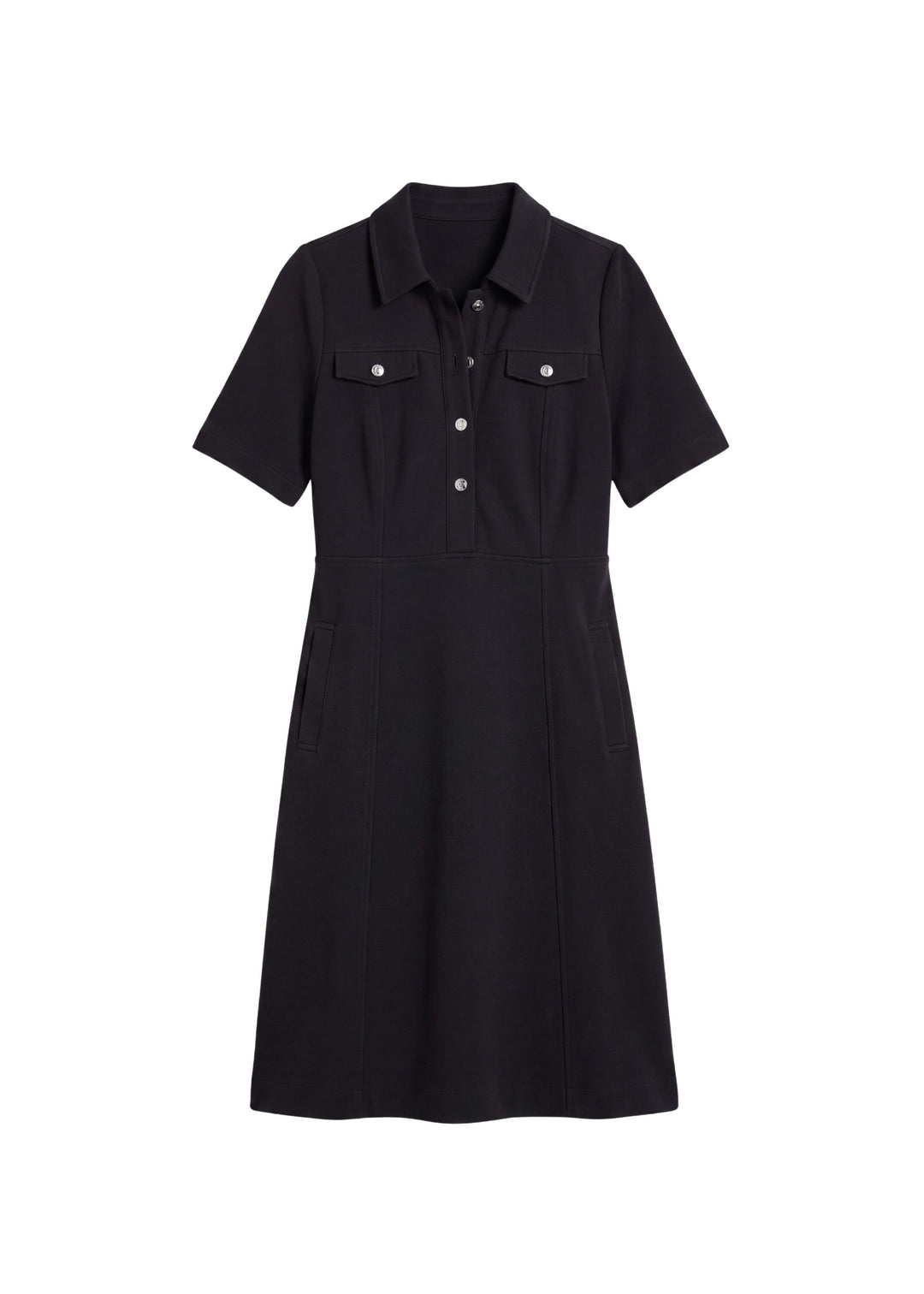 Ponte Shirt Dress