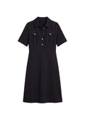 Ponte Shirt Dress