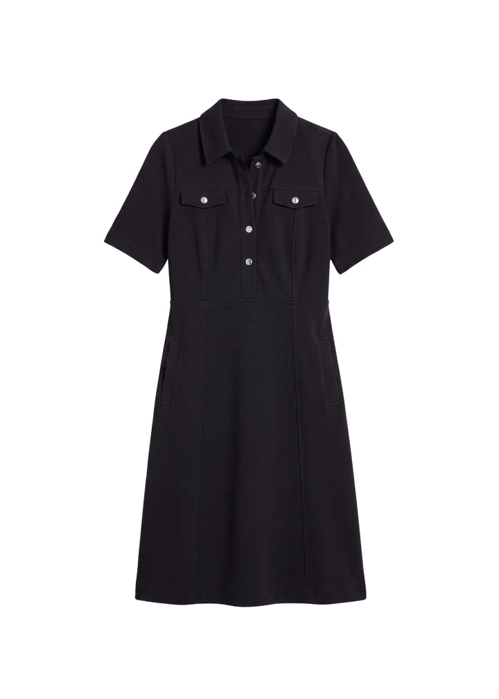 Ponte Shirt Dress