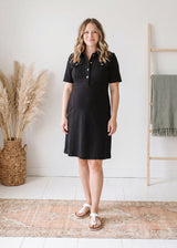 Ponte Shirt Dress