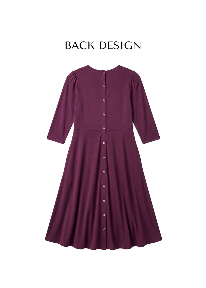 Postpartum Delivery Recovery Gown in Organic Cotton