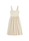 Pull-Down Midi Dress