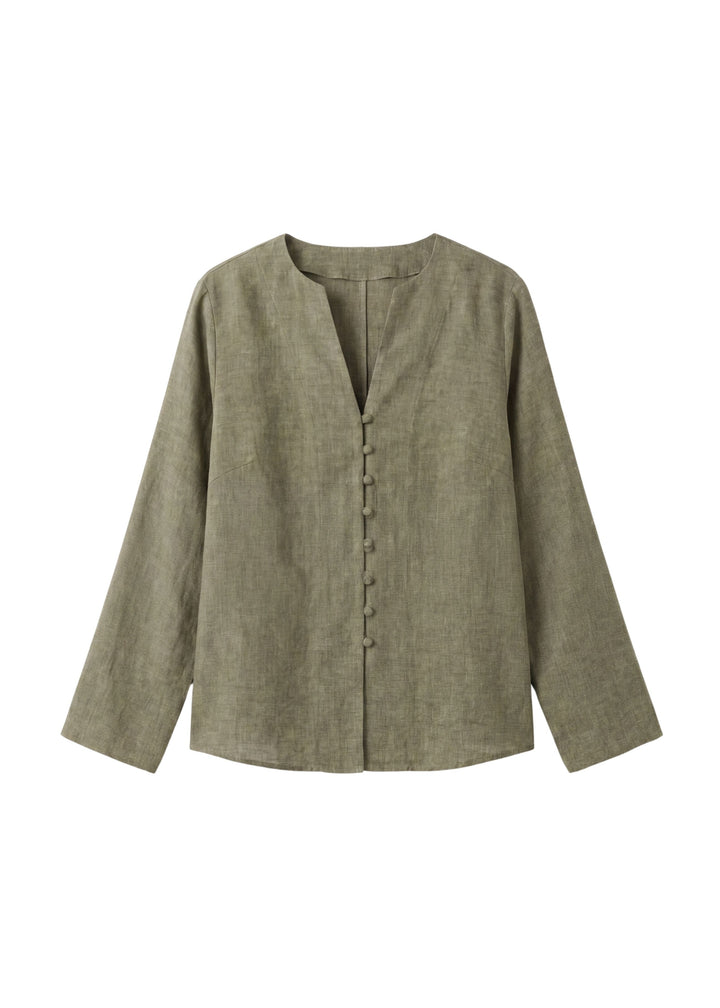 Relaxed Button Front Cardigan