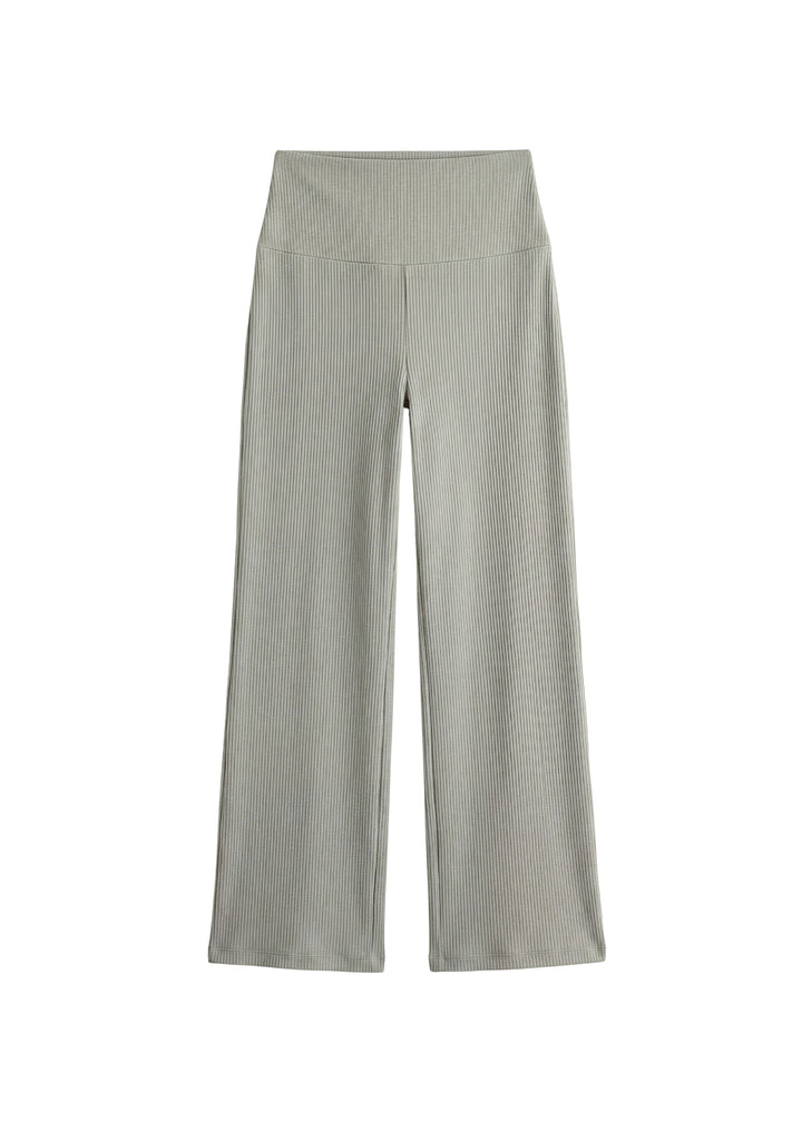 Rib Knit Nursing Top and Bottom Set