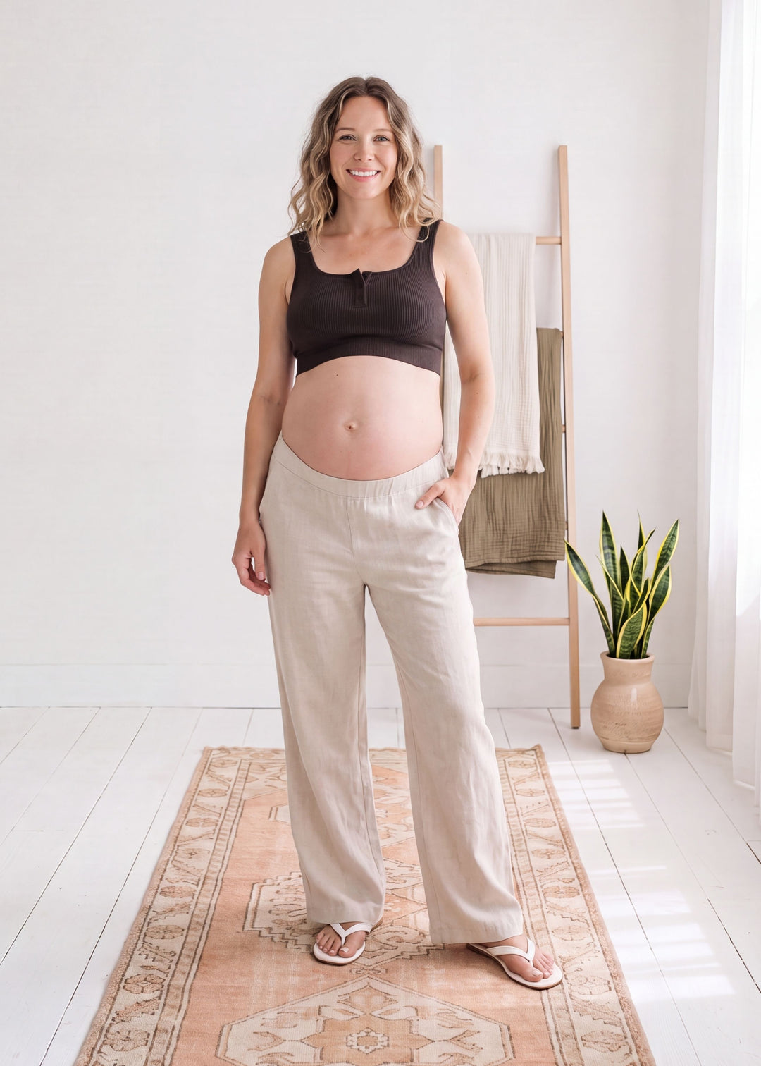 Ribbed Nursing Sleep Bra