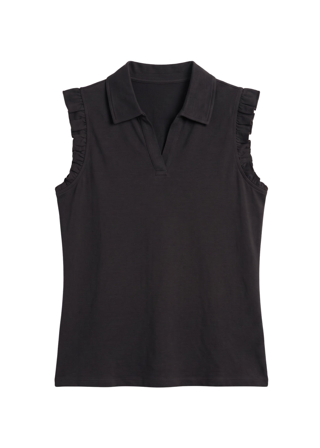 Ruffle Sleeveless Top