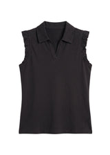 Ruffle Sleeveless Top